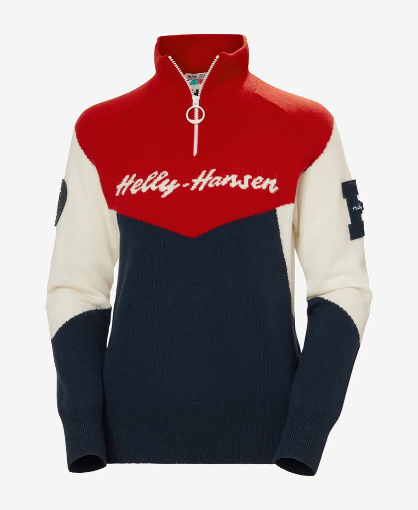W APRES KNITTED SWEATER, Navy