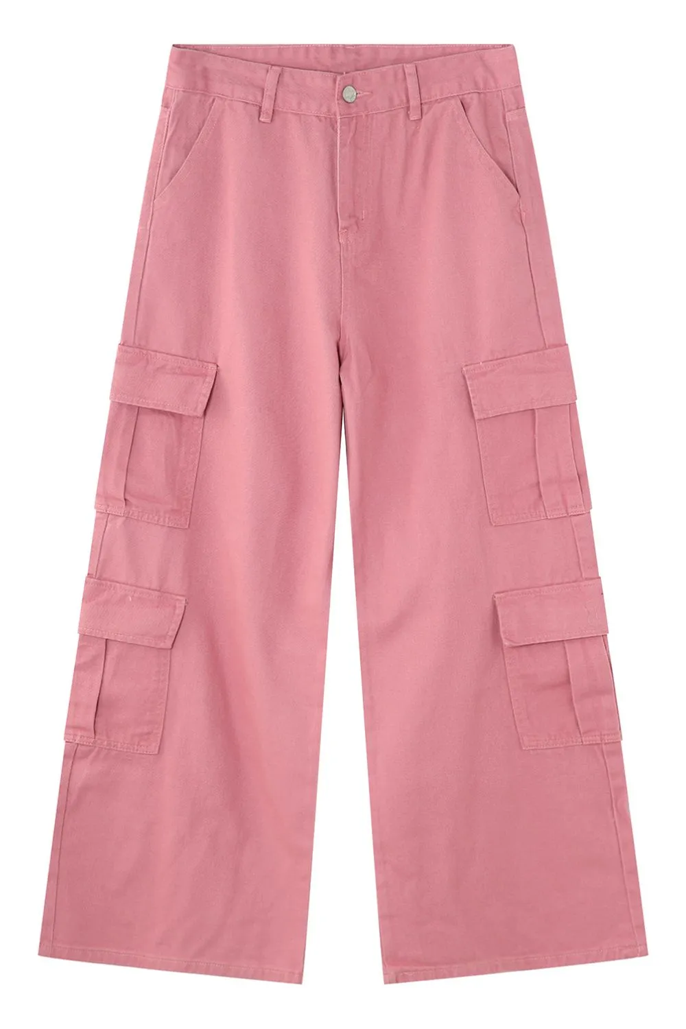 Wide Leg Cargo Jeans