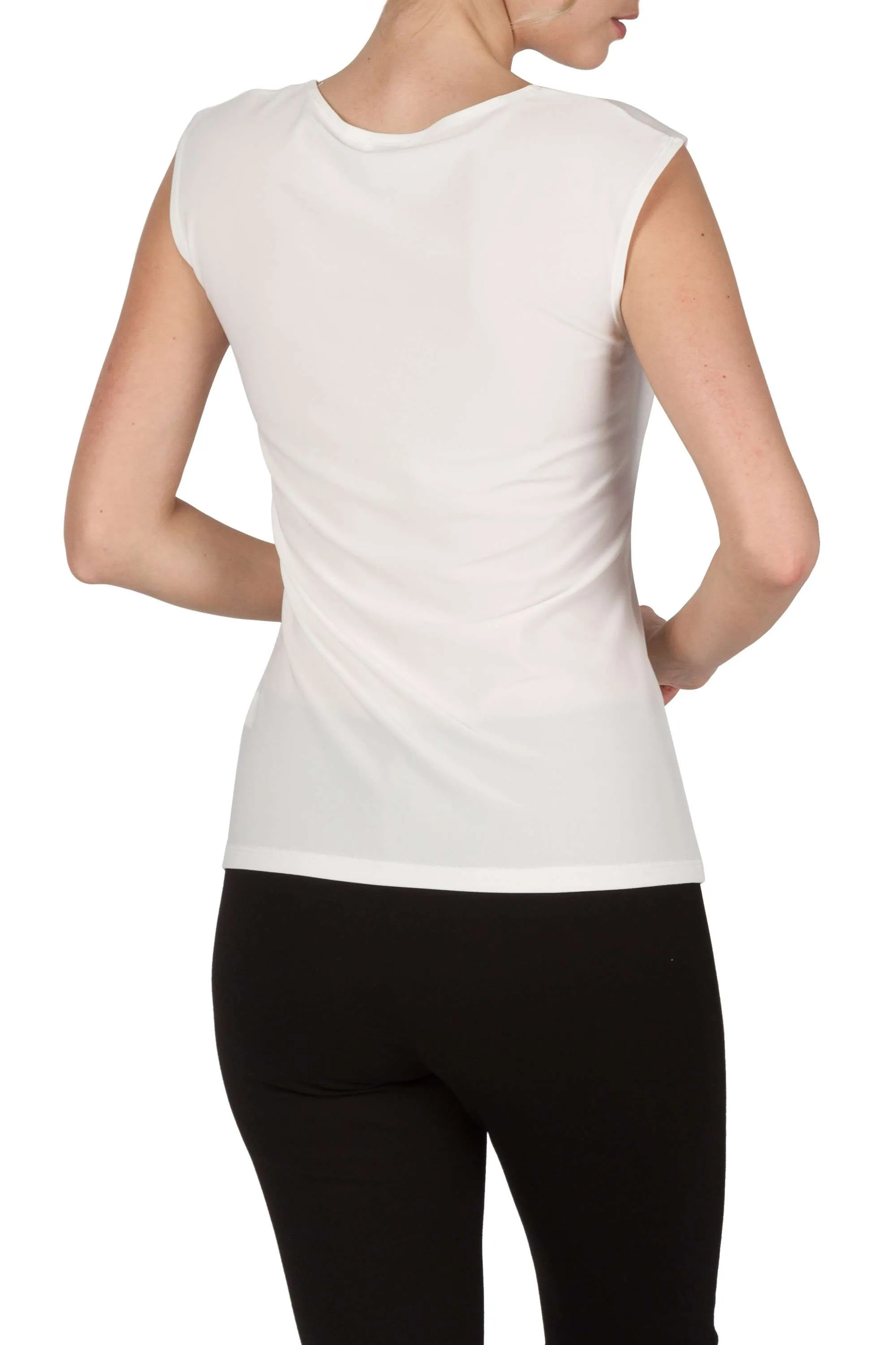 Women's Camisole  Ivory Off White Tank Top Now 50 Off Sizes S-XLarge  Flattering Fit  Quality Made In Canada Yvonne Marie Boutiques