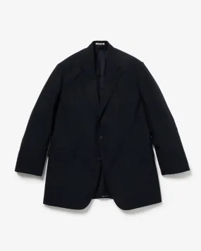 WOOL KID MOHAIR HOP SACK JACKET