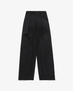 WOOL TUCK SLACKS