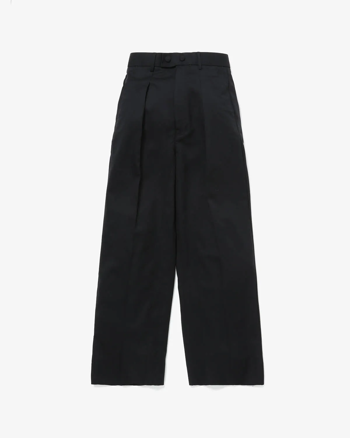 WOOL TUCK SLACKS